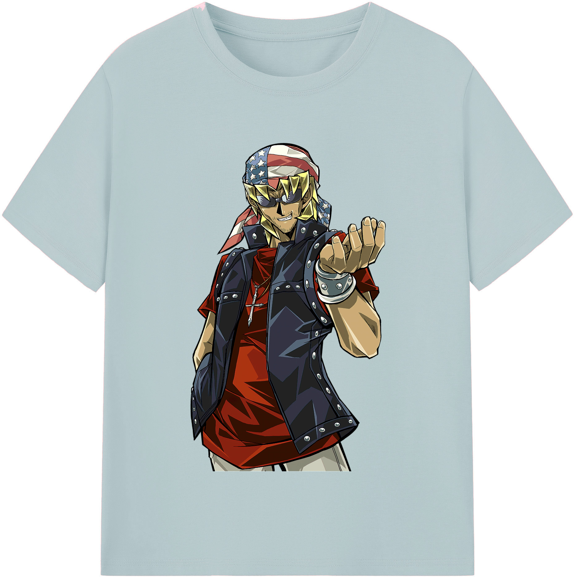 （画像用） 遊☆戯☆王 Yu-Gi-Oh! 綿100％半袖Tシャツ（フロントプリント）
